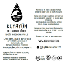 Cargar imagen en el visor de la galería, Barra detergente sólido 500 gr